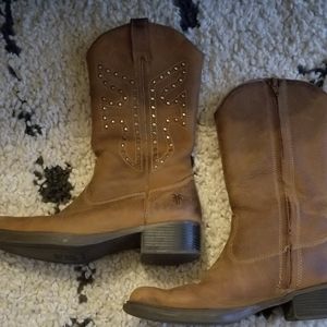 Girls Frye Western Boots